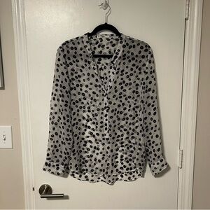 Mango Dot Blouse